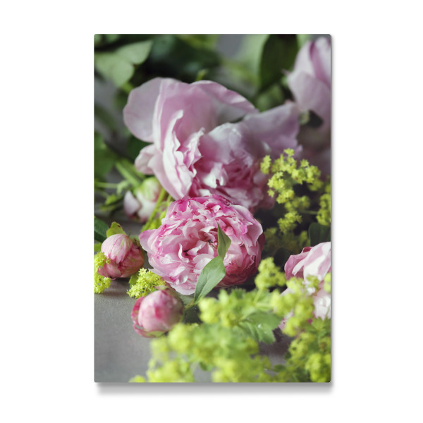 Galerie-Print "Rosa Pfingstrosen Blumenstrauß" 30x20 cm artboxONE