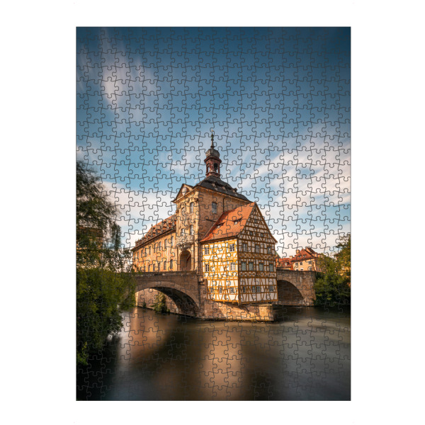 Puzzle Ravensburger "Bamberg Rathaus" artboxONE - Städte,Architektur