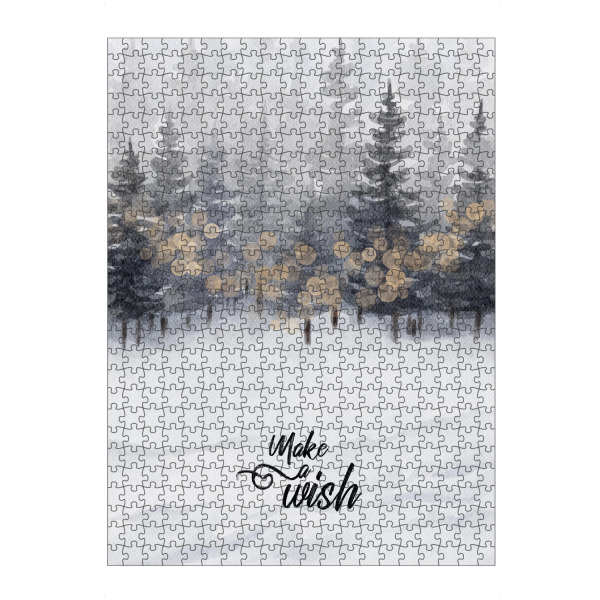 Puzzle Ravensburger "Winterwald - make a wish" artboxONE - Natur,Weihnachten