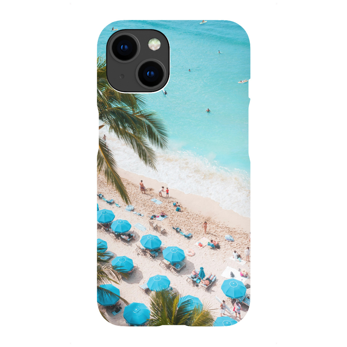 "Miami Beach"für iPhone - Premium-Case Handyhülle artboxONE