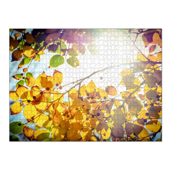 Puzzle Ravensburger "Der Winter ist endlich da" artboxONE - Natur,Floral