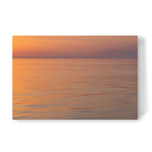 Leinwandbild "Sonnenuntergang über der Ostsee" artboxONE - Abstrakt