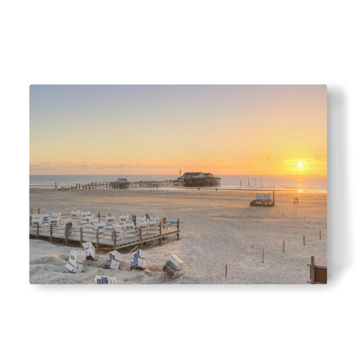 Sankt Peter-Ording Sonnenuntergang