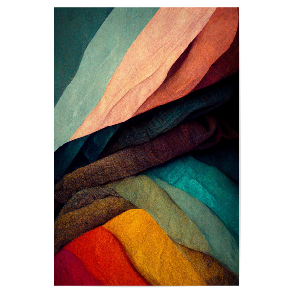 Poster 30x20 cm "Stoffdekor" artboxONE - Abstrakt