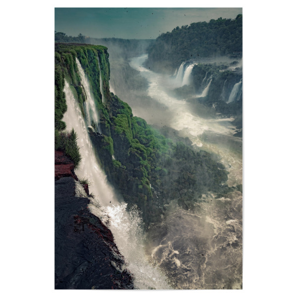 Poster "Iguazu Wasserfälle, Brasilien" artboxONE - Natur,Reise