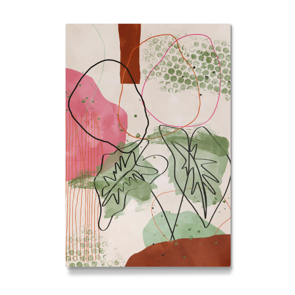 Galerie-Print "Abstrakte Zimmerpflanzen" 30x20 cm artboxONE