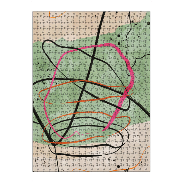 artboxONE Puzzle "Abstrakte Kunst" artboxONE - Abstrakt,Geometrie