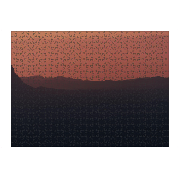 artboxONE Puzzle "Roter Sonnenaufgang" artboxONE - Natur,Reise,Reise / Asien,Reise / Länder