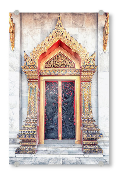 Acrylglasbild "Thailändische Architektur" artboxONE - Städte,Reise,Architektur,Reise / Asien,Reise / Länder
