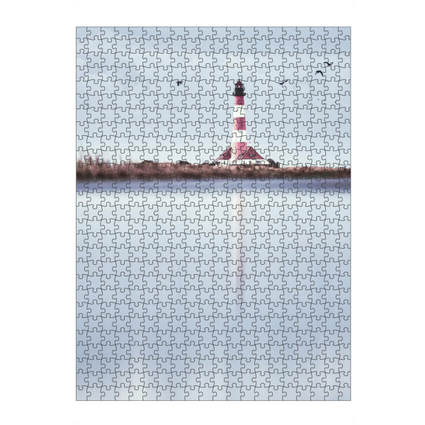 artboxONE Puzzle "Leuchtturm an der Nordsee" artboxONE - Reise,Architektur,Reise / Strand und Meer