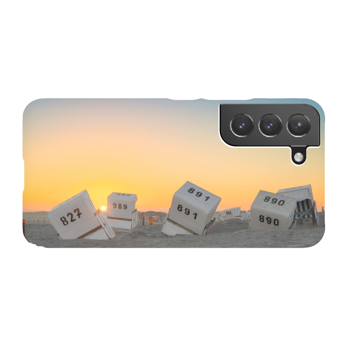 "Strandkorb-Chaos"für Samsung Galaxy - Premium-Case Handyhülle artboxONE