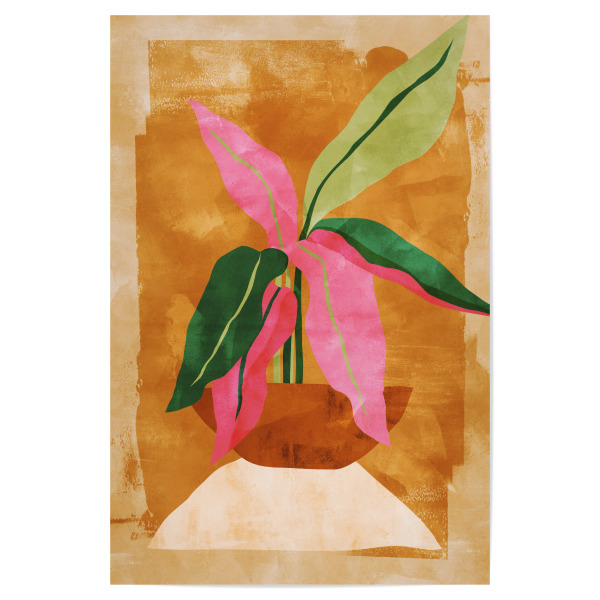 Poster "Abstract Flower colorful" artboxONE - Natur,Floral,Abstrakt