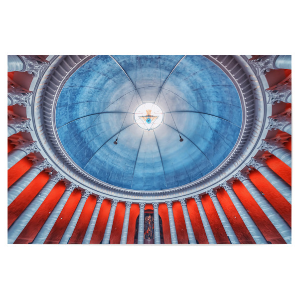 Poster "Darmstädter Kirche" artboxONE - Städte,Reise,Architektur,Reise / Länder,Städte / Weitere
