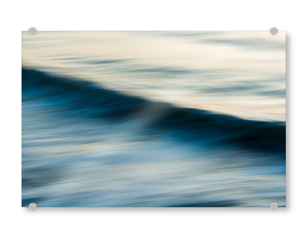 Acrylglasbild "Die sich bewegende Welle" artboxONE - Natur,Abstrakt,Reise / Strand und Meer