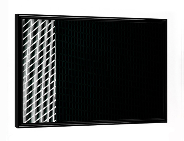 Poster mit schwarzem Rahmen "Büroraum" artboxONE - Abstrakt,Architektur,Geometrie,Reise / Länder,Städte / Weitere