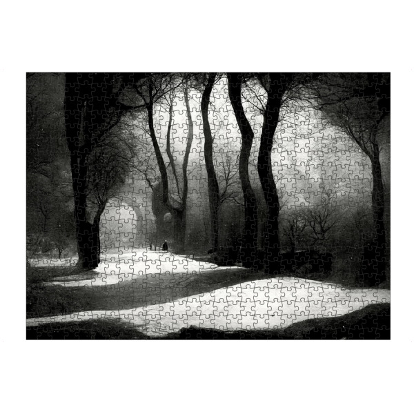 artboxONE Puzzle "Landschaft mit Stadttor" artboxONE - Städte,Natur,Architektur