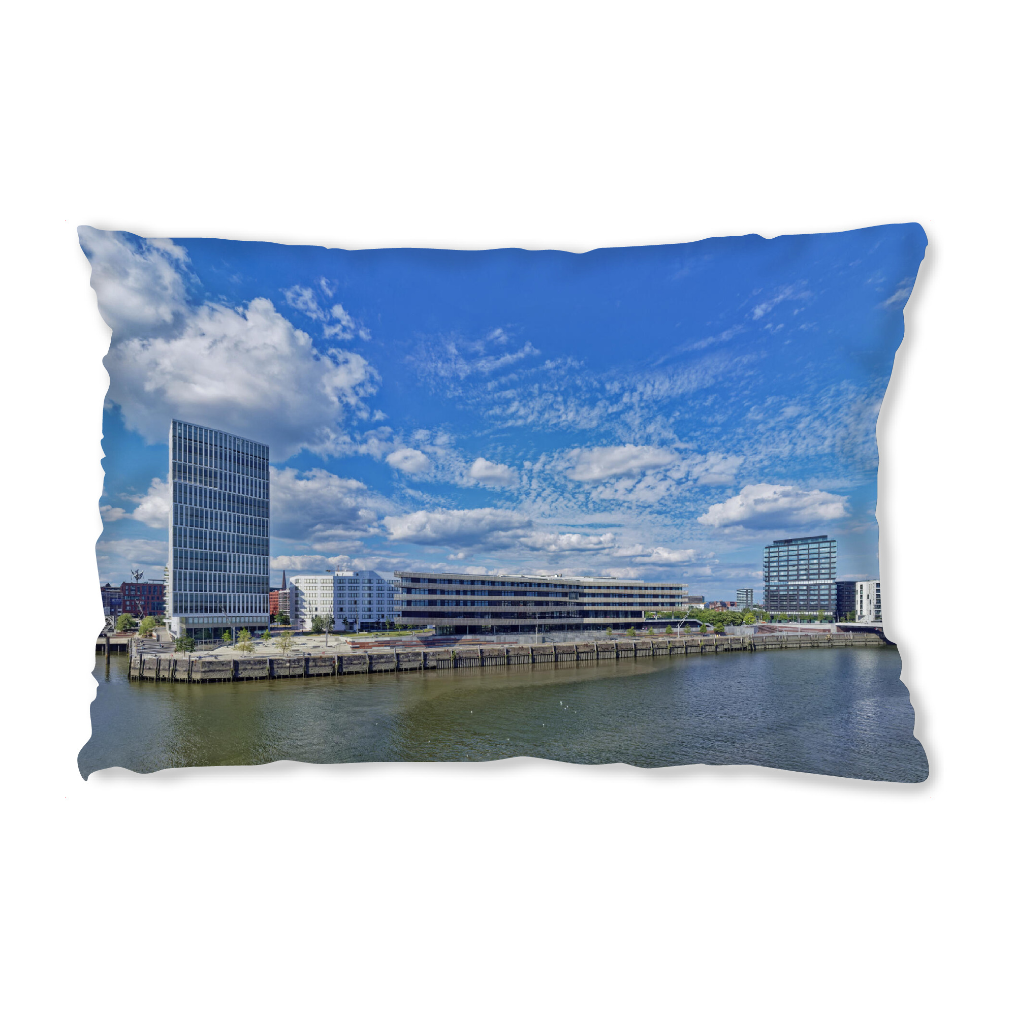Design-Kissen "Hamburg - Hafencity-Universität" artboxONE - Städte,Städte / Hamburg,Reise,Architektur,Reise / Länder