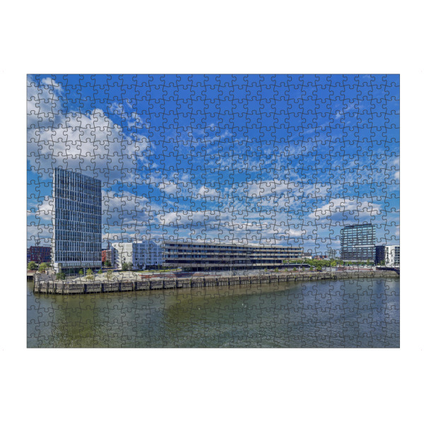Puzzle Ravensburger "Hamburg - Hafencity-Universität" artboxONE - Städte,Städte / Hamburg,Reise,Architektur,Reise / Länder