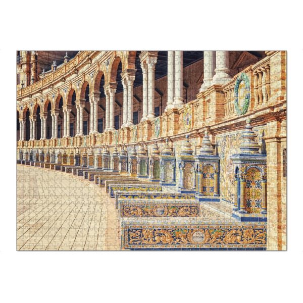 Puzzle Ravensburger "Architektur in Sevilla" artboxONE - Städte,Reise,Architektur,Reise / Länder,Städte / Weitere