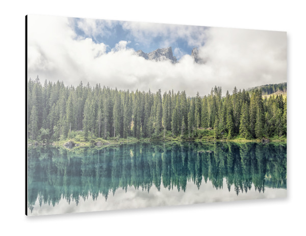 Alu-Dibond "Türkis Carezza" 30x20 cm artboxONE