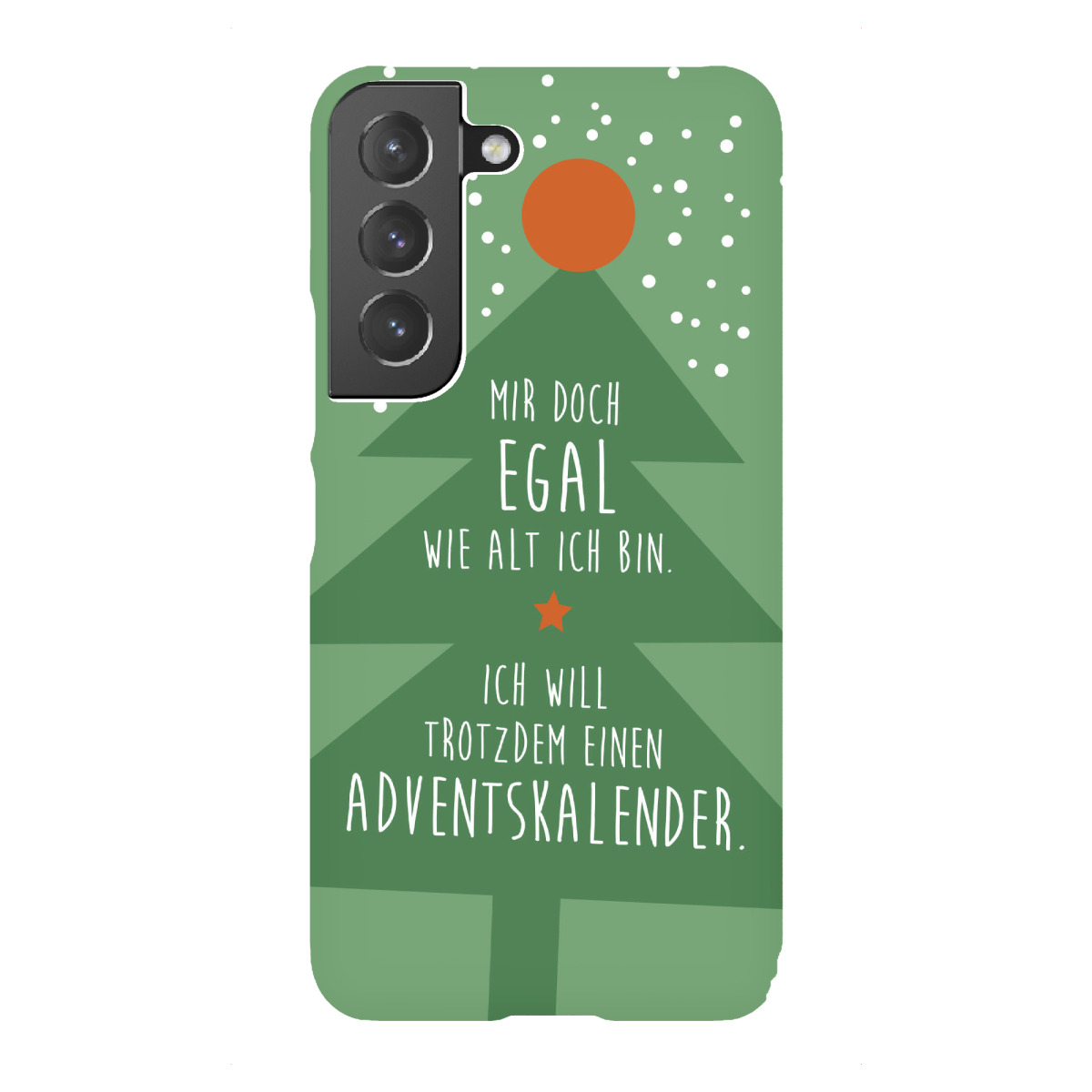 "Adventskalender Tannenbaum grün"für Samsung Galaxy - Premium-Case Handyhülle artboxONE