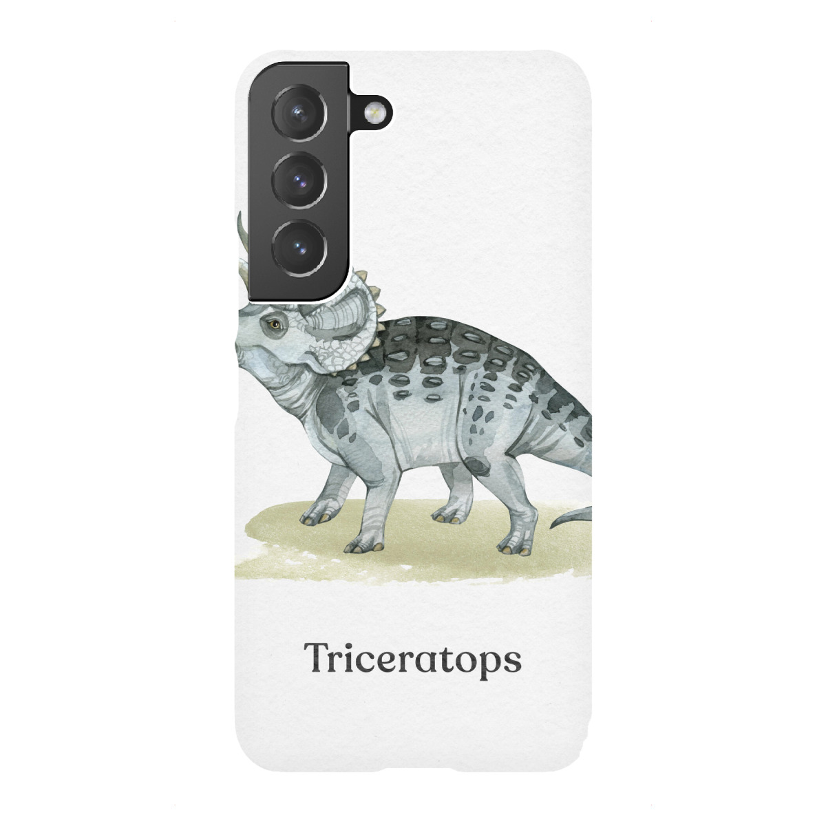 "Triceratops"für Samsung Galaxy - Premium-Case Handyhülle artboxONE