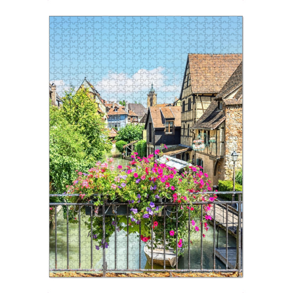 Puzzle Ravensburger "Die Stadt Colmar" artboxONE - Städte,Reise,Architektur,Reise / Länder,Städte / Weitere