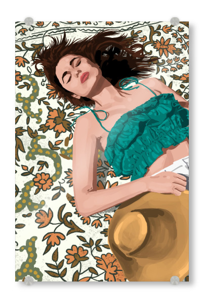 Acrylglasbild "Leidenschaft Böhme" artboxONE - Menschen