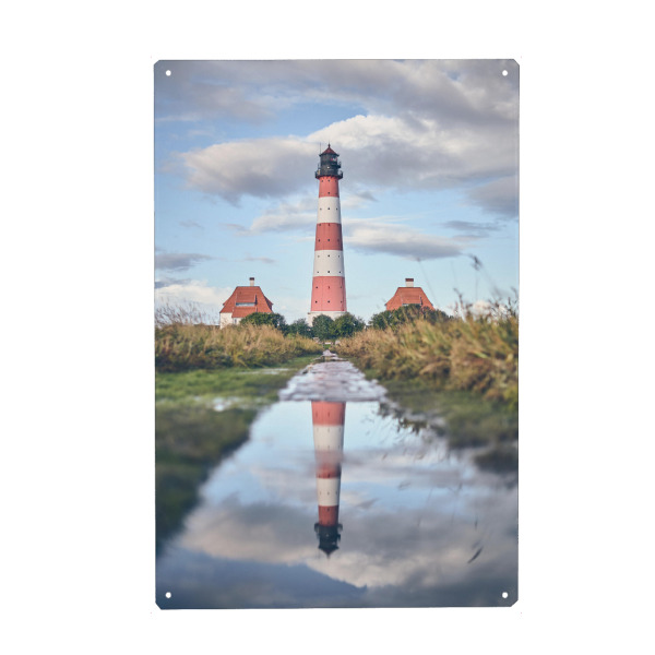 Holzbild "Westerheversand" artboxONE - Reise,Architektur,Reise / Strand und Meer