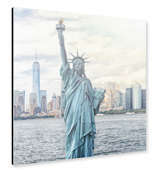 Alu-Dibond "New York, New York" 30x30 cm artboxONE