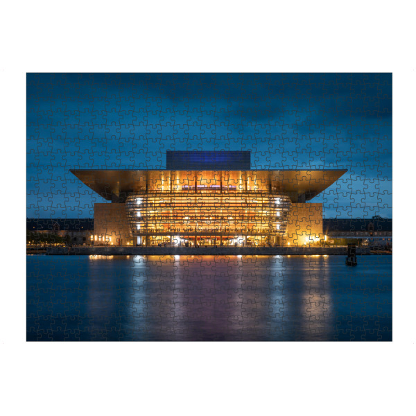 artboxONE Puzzle "Königliche Oper Kopenhagen" artboxONE - Städte,Architektur,Städte / København