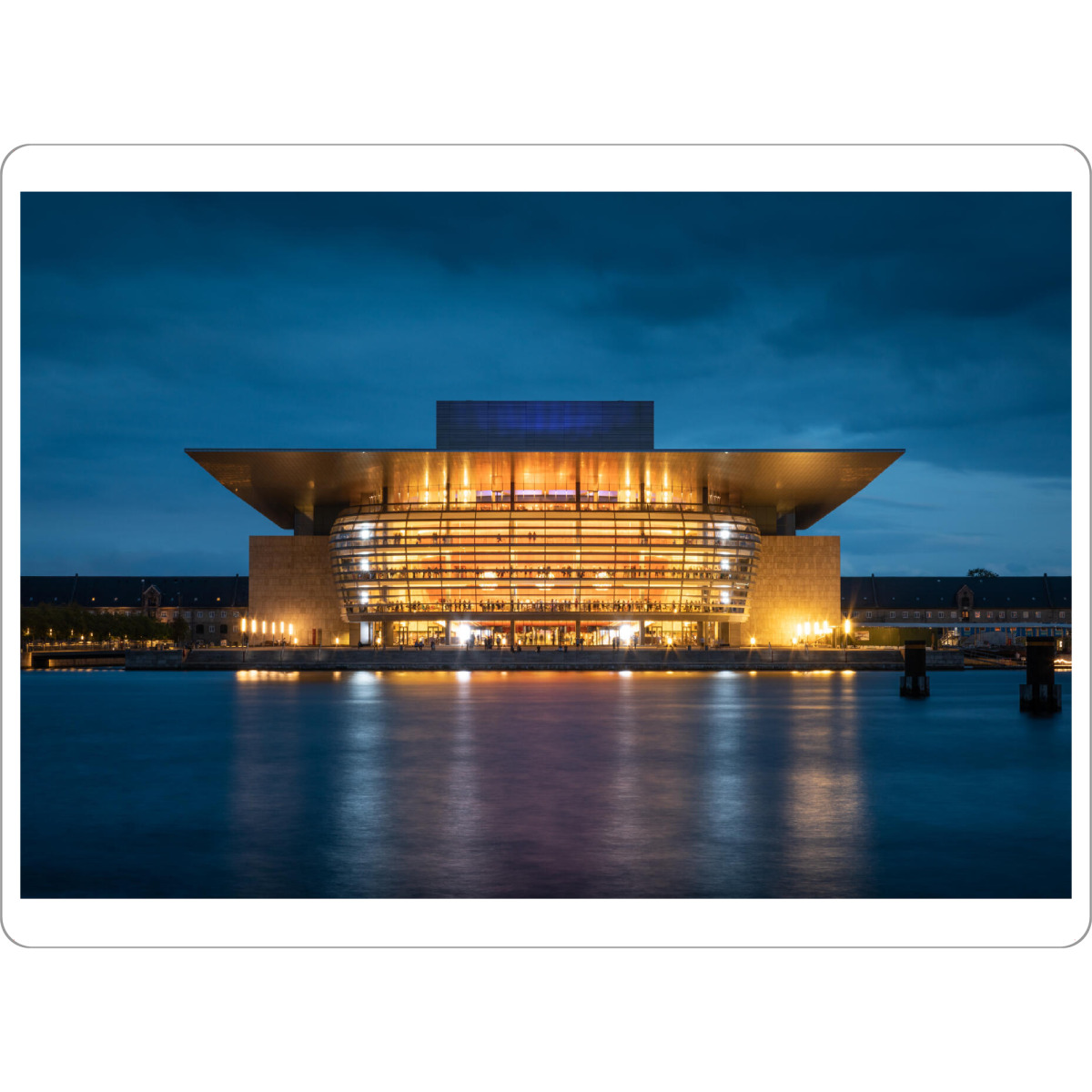 Tischset "Königliche Oper Kopenhagen" artboxONE - Städte,Architektur,Städte / København