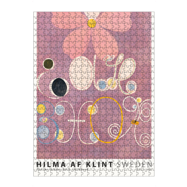 artboxONE Puzzle "Hilma AF Klint-Ten largest Cinque" artboxONE - Floral,Abstrakt