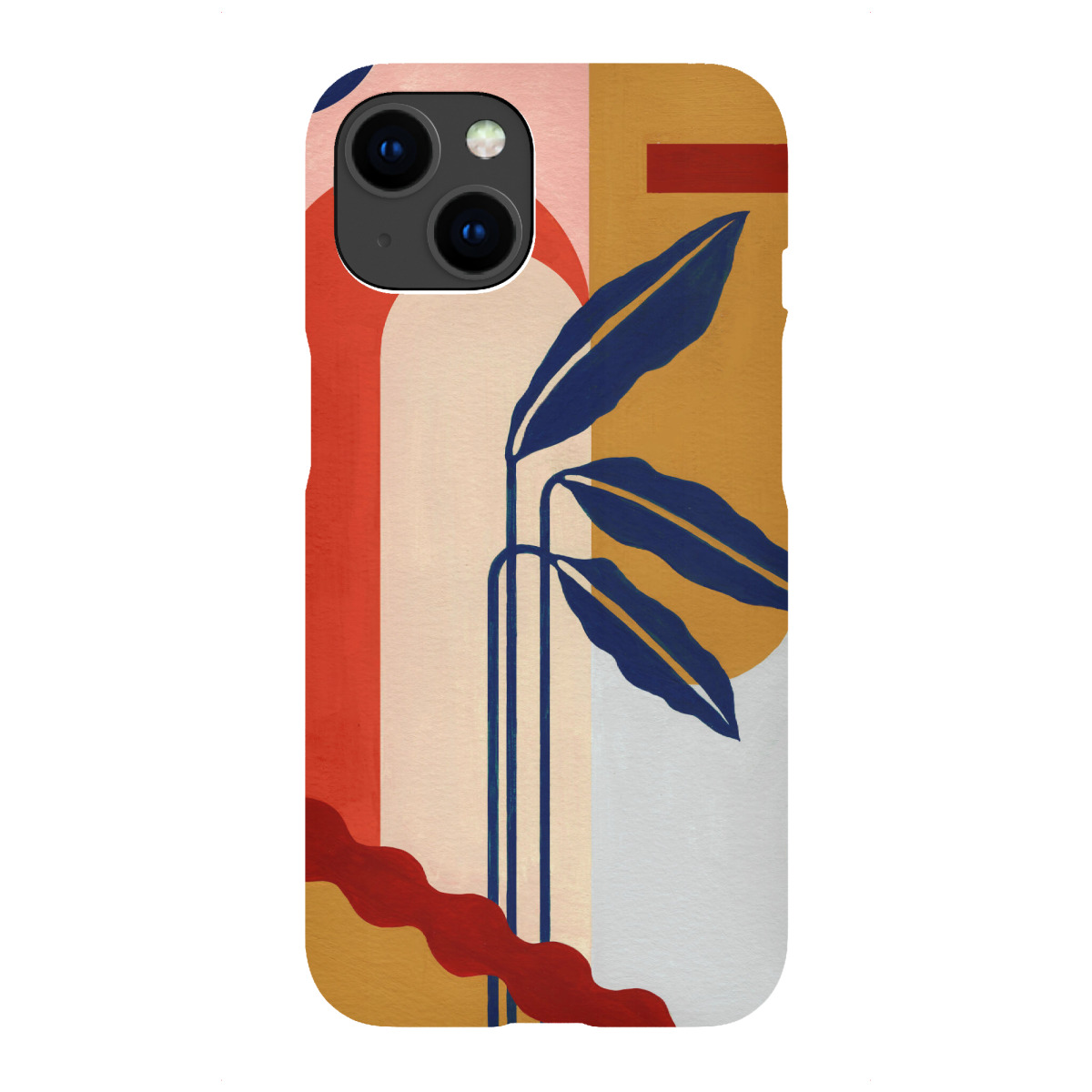 "Pati Cascino - Banana Leaves"für iPhone - Premium-Case Handyhülle artboxONE