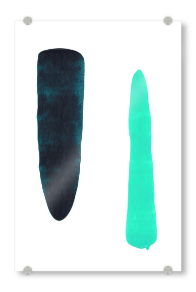 Acrylglasbild "Dalprem Kaur - Seuno de Mar" artboxONE - Abstrakt - Abstrakt,Modern,Minimalismus,Strich,Linie,Pinsel,Scandi