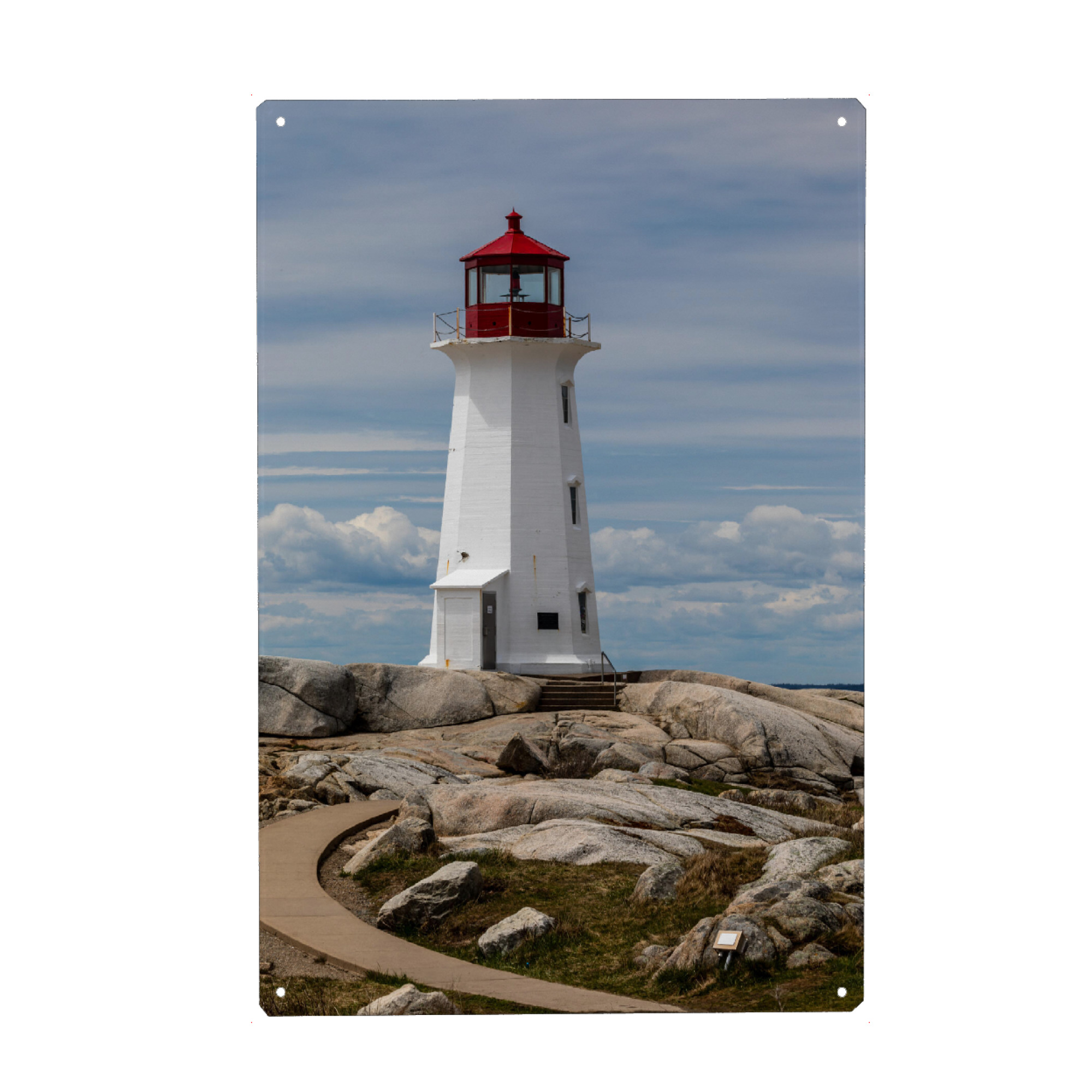 Holzbild "Peggy ́s Cove in Kanada" artboxONE - Architektur