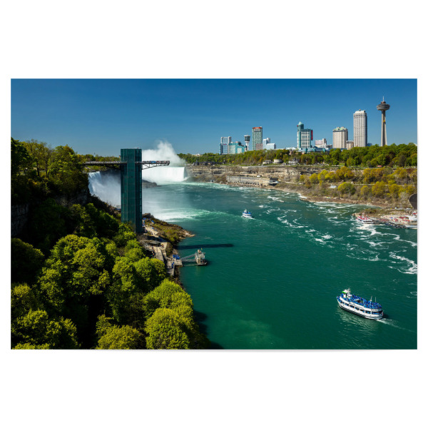 Poster 30x20 cm "Der Niagara Fluss" artboxONE - Natur,Reise,Architektur
