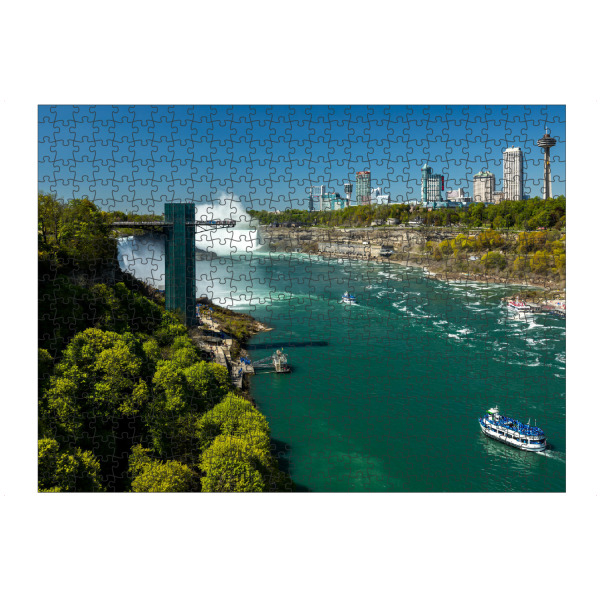 artboxONE Puzzle "Der Niagara Fluss" artboxONE - Natur,Reise,Architektur