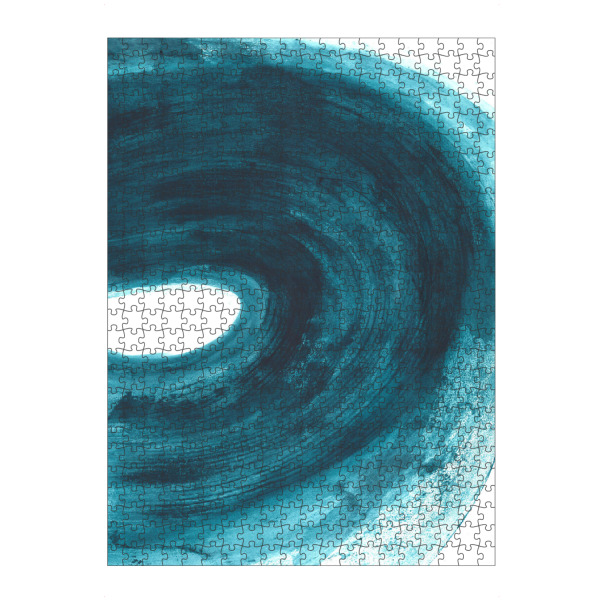 artboxONE Puzzle "Dalprem Kaur - A wave moves" artboxONE - Abstrakt,Unterwasser