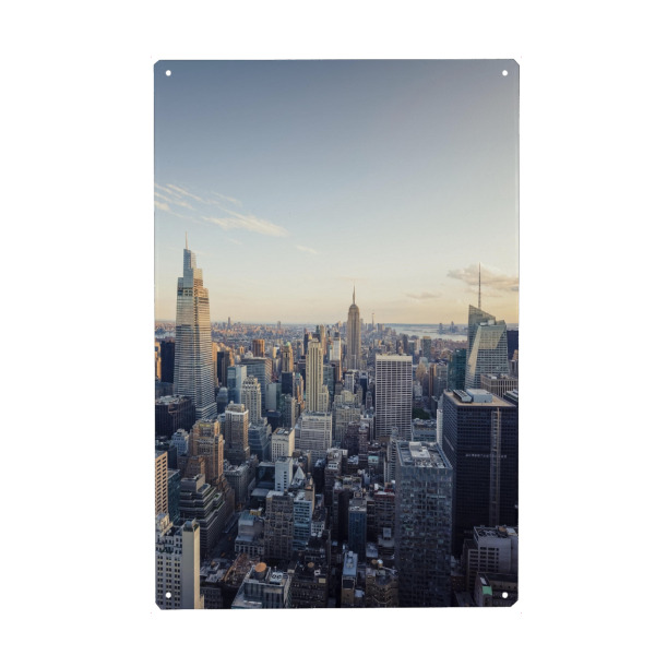 Holzbild "Wunderschönes Manhattan" artboxONE - Städte,Städte / New York,Reise,Architektur,Reise / Länder