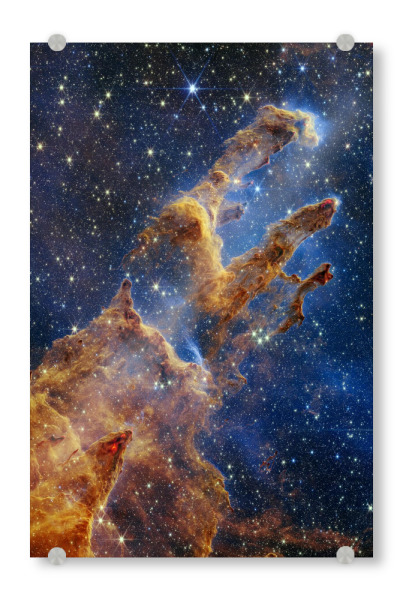 Acrylglasbild "Säulen der Entstehung" artboxONE - Natur,Galaxy