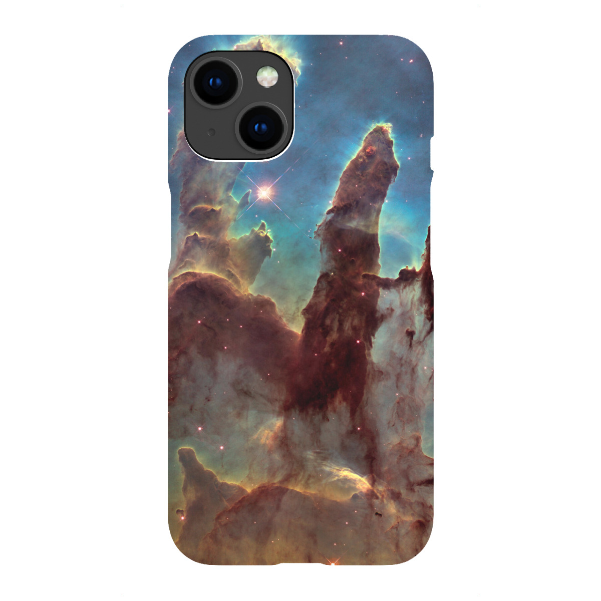 iPhone "Säulen der Entstehung - Hubble" Premium-Case Handyhülle artboxONE