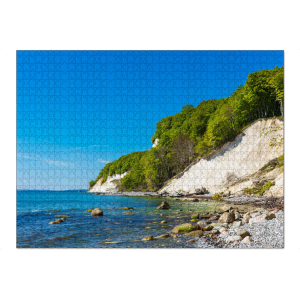 Puzzle Ravensburger "Steine, Steilküste, Wald" artboxONE - Natur,Reise,Reise / Strand und Meer