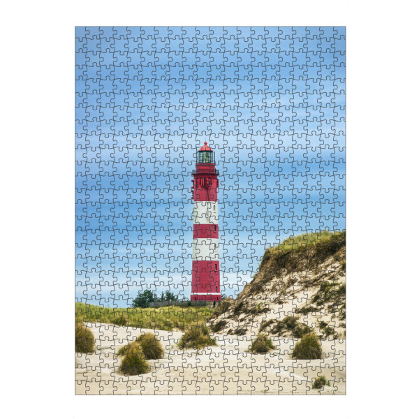 artboxONE Puzzle "Wolken, Leuchtturm, Dünen" artboxONE - Natur,Reise,Architektur