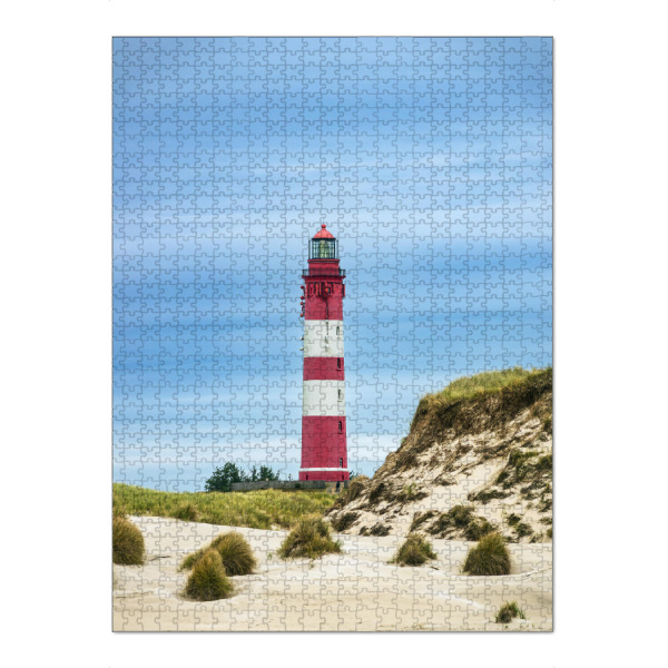 Puzzle Ravensburger "Wolken, Leuchtturm, Dünen" artboxONE - Natur,Reise,Architektur