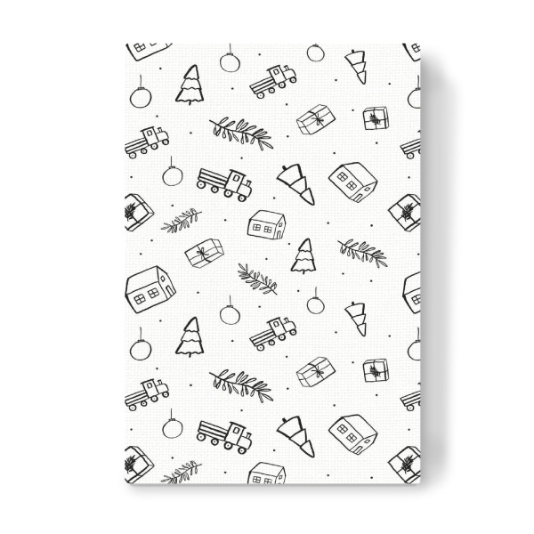 Leinwandbild "Christmas Things" artboxONE - Für Kinder,Weihnachten,Für Mama,Für Papa
