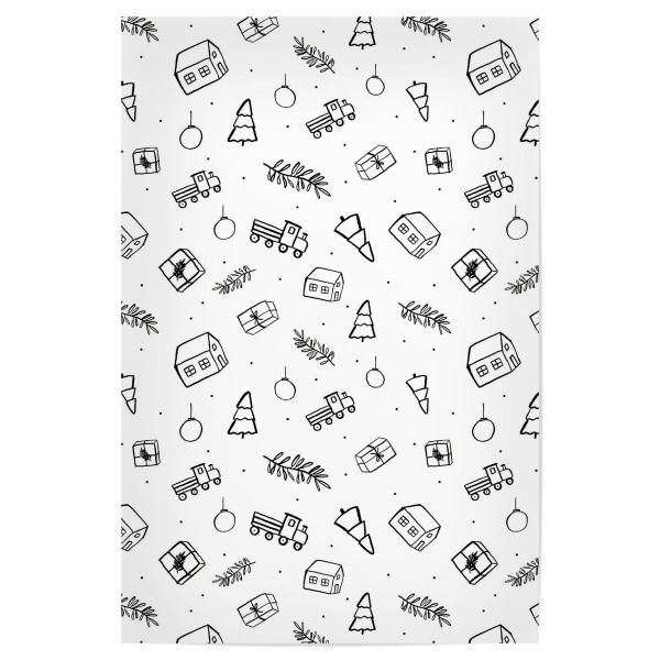 Poster 30x20 cm "Christmas Things" artboxONE - Für Kinder,Weihnachten,Für Mama,Für Papa