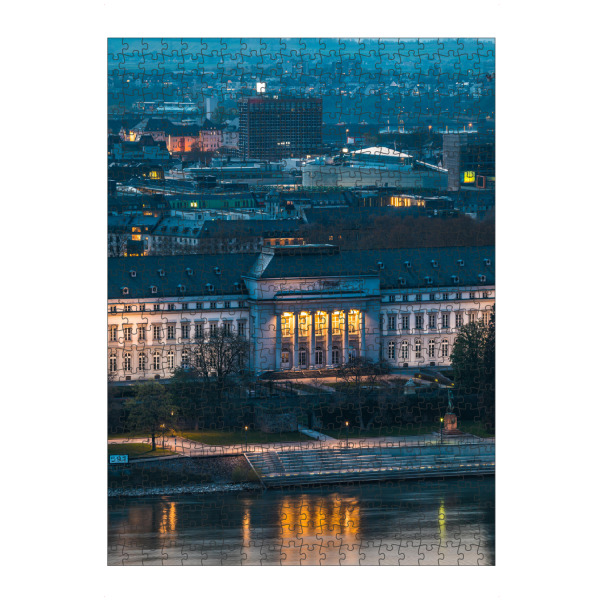 Puzzle Ravensburger "Kurfürstliches Schloss Koblenz" artboxONE - Städte,Architektur