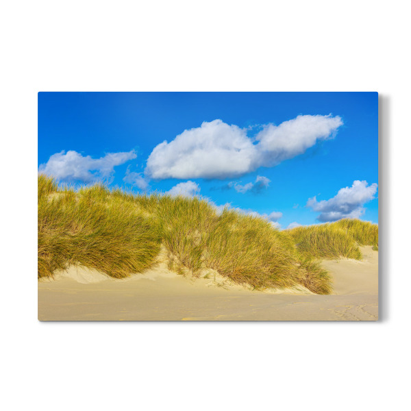 Galerie-Print "Wolken, Dünengras, Sand" 30x20 cm artboxONE