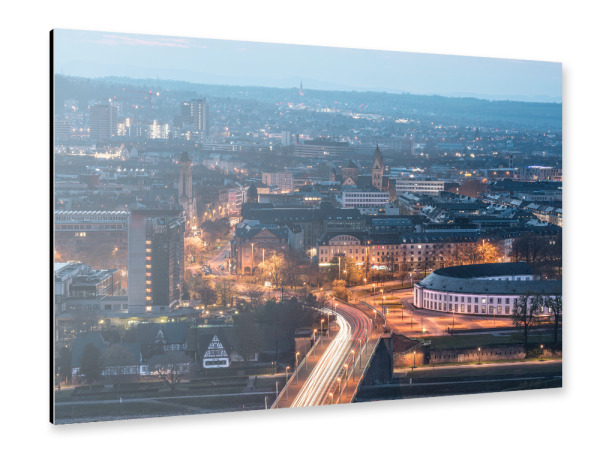 Alu-Dibond "Stadt Koblenz" 30x20 cm artboxONE